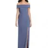 Dessy 3030 Off Shoulder Crepe Bridesmaid Dress 1 Dessy 3030 Off Shoulder Crepe Bridesmaid Dress -Outlet Prom Dresses Store 3030 Dessy Collection Bridesmaid Dress F18 529x705