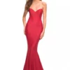 La Femme 30549 Strapless Mermaid Prom Dress -Outlet Prom Dresses Store 30549 La Femme Prom Dress S22 470x705