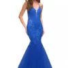 La Femme 30584 Lace Mermaid Dress