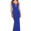 La Femme 31114 Jeweled Strap Prom Dress -Outlet Prom Dresses Store 31114 La Femme Prom Dress S23 470x705