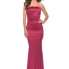 La Femme 31189 Liquid Jersey Ruched Prom Dress -Outlet Prom Dresses Store 31189 La Femme Prom Dress S23 470x705