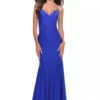 La Femme 31279 Hot Stone Illusion Prom Dress -Outlet Prom Dresses Store 31279 La Femme Prom Dress S23 470x705