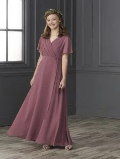 Christina Wu Celebration FG Christina Wu 32122 Flutter Sleeve Minimaids Dress