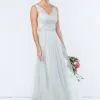 Wtoo By Watters Wtoo 343 V Neck Bobbinet Bridesmaid Dress 2 Wtoo By Watters Wtoo 343 V Neck Bobbinet Bridesmaid Dress -Outlet Prom Dresses Store 343 Wtoo Bridesmaid Dress S17 470x705
