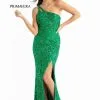 Primavera 3761 One Shoulder Beaded Prom Dress 2 Primavera 3761 One Shoulder Beaded Prom Dress -Outlet Prom Dresses Store 3761 Primavera Prom Dress S23 470x705
