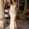 Primavera 3909 Beaded V Neck Prom Dress 2 Primavera 3909 Beaded V Neck Prom Dress -Outlet Prom Dresses Store 3909 Primavera Prom Dress S23 529x705