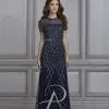 Adrianna Papell Platinum 40107 Sparkling Bridesmaid Dress -Outlet Prom Dresses Store 40107 Adrianna Papell Platinum Bridesmaid Dress S19 471x705