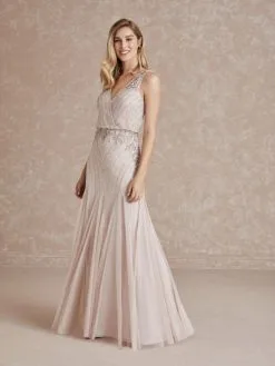 Adrianna Papell Platinum 40280 Sophisticated Gown