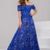 Jovani MOB Jovani 42828 Off The Shoulder Lace Ball Gown