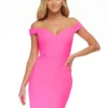 Ashley Lauren 4444 Off Shoulder Scuba Cocktail Dress 2 Ashley Lauren 4444 Off Shoulder Scuba Cocktail Dress -Outlet Prom Dresses Store 4444 Ashley Lauren Prom Dress S23 508x705
