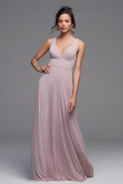 Watters 4503 Cameo Tie Back Bridesmaid Dress