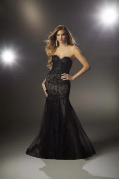 Morilee 48006 Sultry Strapless Mermaid Prom Dress