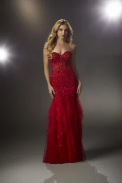 Morilee 48027 Unique Flounce Mermaid Prom Dress