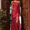 Sherri Hill 54869 One Shoulder Sequin Prom Gown 2 Sherri Hill 54869 One Shoulder Sequin Prom Gown -Outlet Prom Dresses Store 54869 Sherri Hill Prom Dress S22 470x705