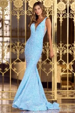 Sherri Hill 55084 Sequin Mermaid Gown