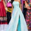 Sherri Hill 55342 Glitzy One Shoulder Gown