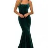Sherri Hill 55465 Elegant Velvet Gown 1 Sherri Hill 55465 Elegant Velvet Gown -Outlet Prom Dresses Store 55465 Sherri Hill Prom Dress S23 470x705