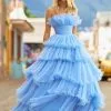 Sherri Hill 55594 Bouncy Ruffle Ball Gown 2 Sherri Hill 55594 Bouncy Ruffle Ball Gown -Outlet Prom Dresses Store 55594 Sherri Hill Prom Dress S23 470x705