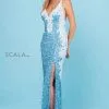 Scala 60225 Uniquely Beaded Prom Gown