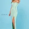 Scala 60263 Beaded Scoop Neck Gown