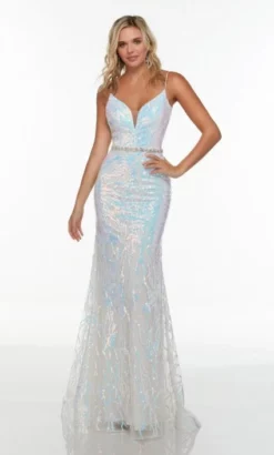 Alyce Paris 61090 Shimmering Sequin Prom Dress