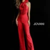 Jovani 63523 High Neck Prom Jumpsuit With Bow 1 Jovani 63523 High Neck Prom Jumpsuit With Bow -Outlet Prom Dresses Store 63523 Jovani Prom Gown S19 538x705