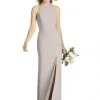 After Six 6808 High Neck Crepe Bridesmaid Dress 2 After Six 6808 High Neck Crepe Bridesmaid Dress -Outlet Prom Dresses Store 6808 After Six Bridesmaid Dress S19 529x705