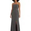 After Six 6841 Strapless Tuxedo Bridesmaid Dress -Outlet Prom Dresses Store 6841 After Six Bridesmaid Dress S21 529x705
