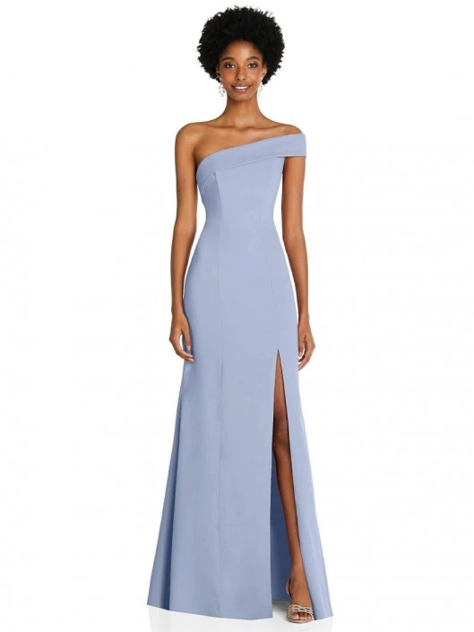 After Six 6858 Cuff One Shoulder Bridesmaid Dress 3 After Six 6858 Cuff One Shoulder Bridesmaid Dress