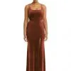 After Six 6870 Square Neck Velvet Bridesmaid Dress -Outlet Prom Dresses Store 6870 After Six Bridesmaid Dress S22 529x705