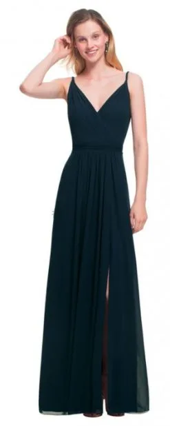 #Levkoff By Bill Levkoff 7021 V Neck Bridesmaid Dress