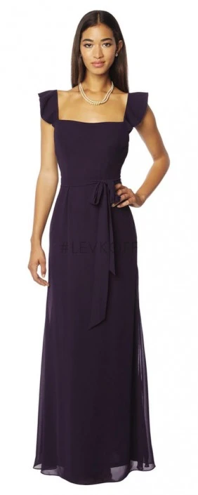 #Levkoff By Bill Levkoff 7122 Flutter Strap Bridesmaid Gown 3 #Levkoff By Bill Levkoff 7122 Flutter Strap Bridesmaid Gown