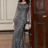 MGNY By Morilee 72617 Sparkling Sequin Lace Gown 2 MGNY By Morilee 72617 Sparkling Sequin Lace Gown -Outlet Prom Dresses Store 72617 MGNY by Morilee Gown F22 492x705