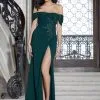 MGNY By Morilee 72623 Sultry High Slit Gown