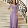 MGNY By Morilee 72720 Elegant Flounced Mothers Gown
