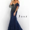 Jasz Couture 7310 Feather Mermaid Gown 2 Jasz Couture 7310 Feather Mermaid Gown -Outlet Prom Dresses Store 7310 Jasz Couture Prom Dress S22 470x705