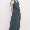 Watters ASHER 7508 Ruffle Waist Bridesmaid Dress