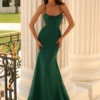 Clarisse 810491 Shimmer Stretch Low Back Prom Dress -Outlet Prom Dresses Store 810491 Clarisse Prom Dress S23 498x705