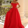 Clarisse 810604 Off Shoulder A-Line Prom Dress