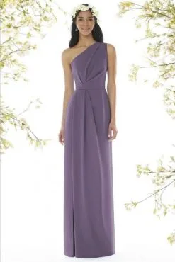 Dessy Social Bridesmaid Dessy Social 8156 One Shoulder Bridesmaid Gown