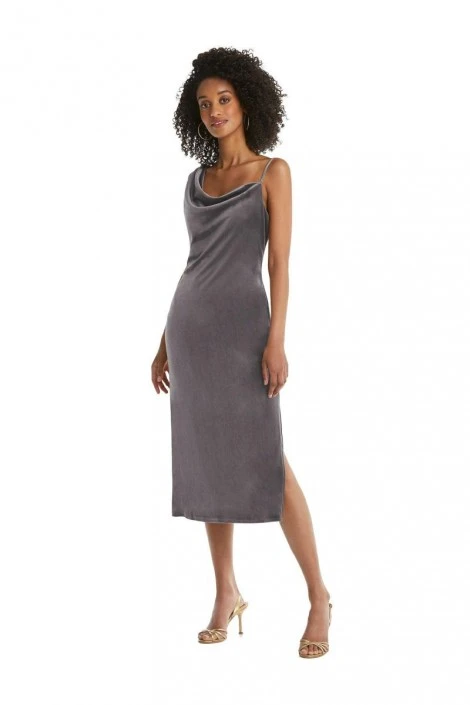 Dessy Social Bridesmaid Dessy Social 8212 Draped Velvet Midi Bridesmaid Dress 3 Dessy Social Bridesmaid Dessy Social 8212 Draped Velvet Midi Bridesmaid Dress