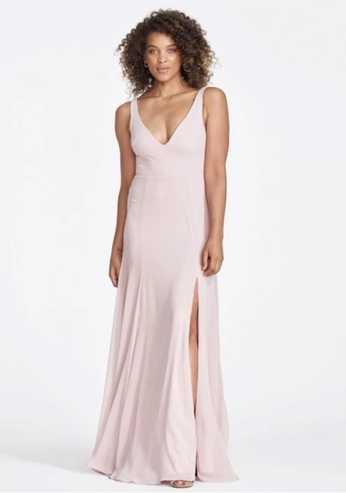 Watters SHANICE 8500 Deep V Neck Bridesmaid Dress 3 Watters SHANICE 8500 Deep V Neck Bridesmaid Dress