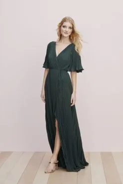 Wtoo By Watters Wtoo Geneva 857 Accordion Wrap Bridesmaid Dress