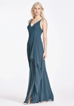 Wtoo By Watters Wtoo Miller 913 Floaty Hem Bridesmaid Dress