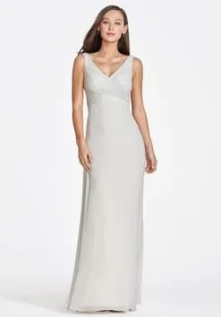 Wtoo By Watters Wtoo Nilla 914 Flattering Wrapped Bridesmaid Dress