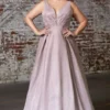 Ladivine Prom Ladivine 9174C Shimmering Plus Size Gown