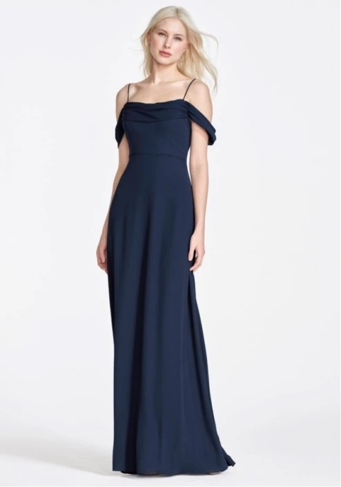 Wtoo By Watters Wtoo Jackie 956 Off Shoulder Georgette Bridesmaid Dress -Outlet Prom Dresses Store 956 Wtoo Bridesmaid Dress