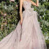 Andrea & Leo Andrea And Leo A1021 Draped Tulle Butterfly Gown -Outlet Prom Dresses Store A1021 Andrea and Leo Gown S22 470x705