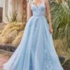 Andrea & Leo Andrea And Leo A1125 Pastel Elysium Lace Gown -Outlet Prom Dresses Store A1125 Andrea and Leo Gown S23 470x705