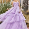 Andrea & Leo Andrea And Leo A1220 Peony Petal Couture Gown -Outlet Prom Dresses Store A1220 Andrea and Leo Gown S23 470x705